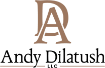 A logo of andy dilatus llc